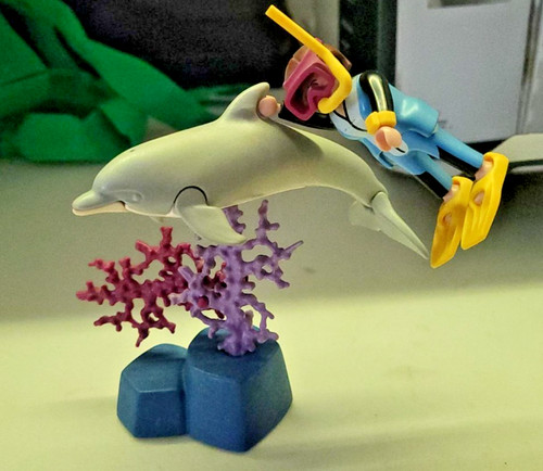 Playmobil delfin mit taucher - playmobil,