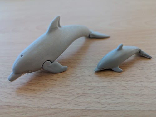 Playmobil delfin mit jungtier - delfin,
