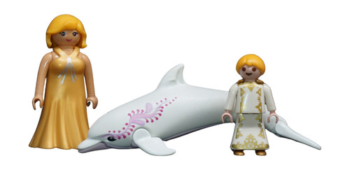 Playmobil delfin dame golden - delfin,