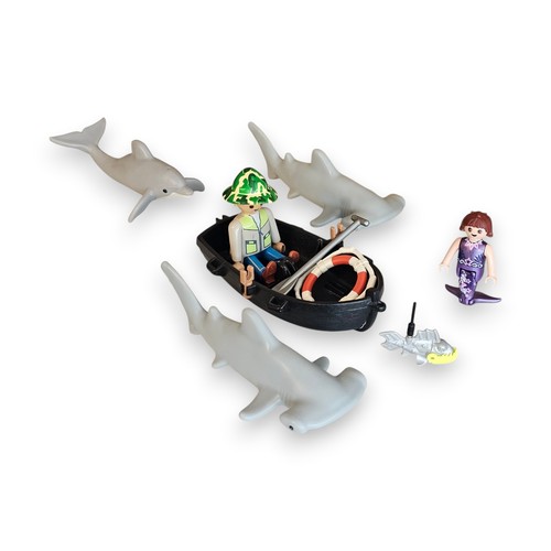 Playmobil haie delfin boot - playmobil,