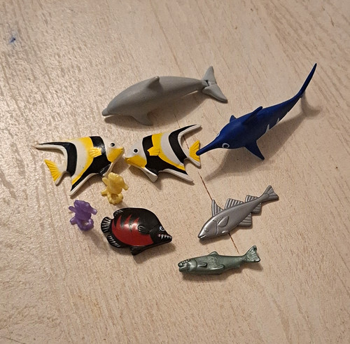 Playmobil tierpark fische - tierpark, &
